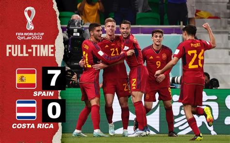 Spain Vs Costa Rica HIGHLIGHTS Ruthless Spain DEMOLISH Costa Rica 7 0