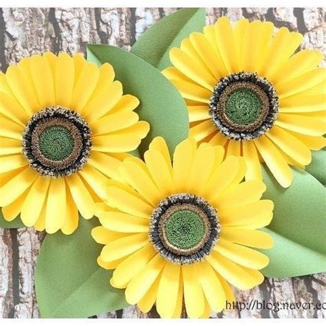 Paper Flowers Sunflower Paper