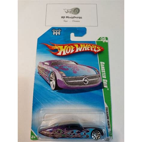 Hot Wheels T Hunt Gangster Grin Shopee Brasil