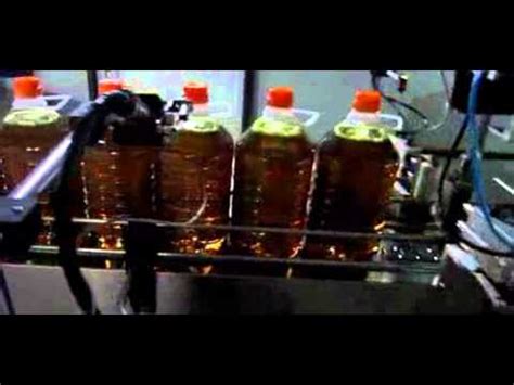 Complete Edible Oil Filling Machine Cooking Oil Bottling Line Youtube