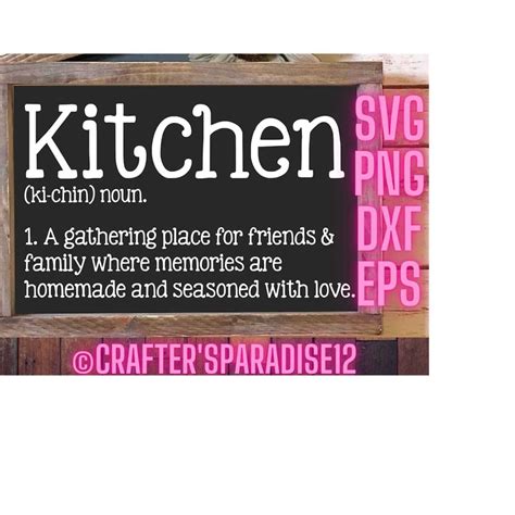 Kitchen Svg | Kitchen Sign Svg | Farmhouse Sign Svg | Kitche - Inspire ...