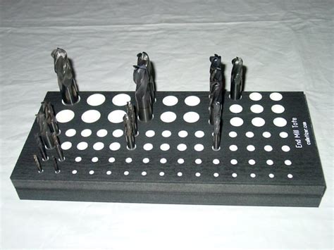 18 34 End Mill Tote Rack Mixed