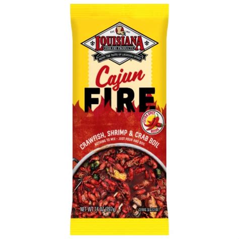 Louisiana Fish Fry Seasoning Cajun Fire 14 Oz Case Of 12 14 Oz Each