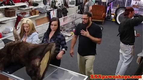 Busty Babes Fuck In Threeway With Pawnbroker Xnxx