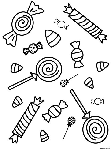 Coloriages Petits Bonbons Dessin Coloriage Bonbon Coloriage Porn