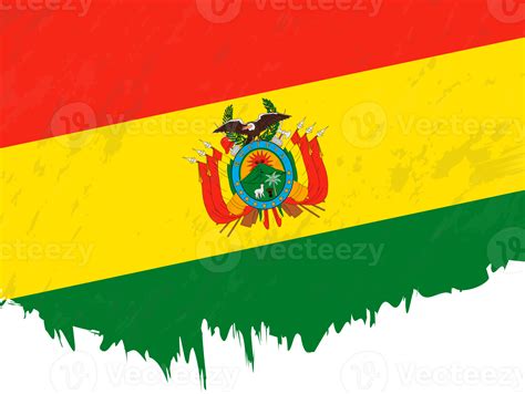 Grunge Style Flag Of Bolivia 42541765 Png