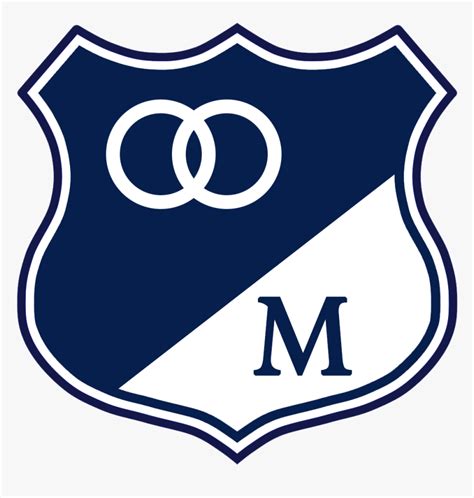 Escudo Millonarios 60s - Millonarios Logo, HD Png Download - kindpng