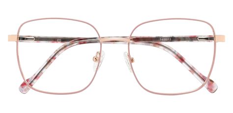 Sunrise Square Prescription Glasses Pink Womens Eyeglasses Payne Glasses