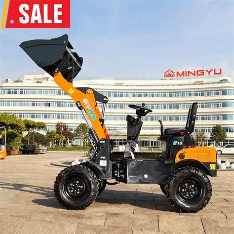 Myzg Construction Machine Battery Powered Electric Wheel Loader Mini