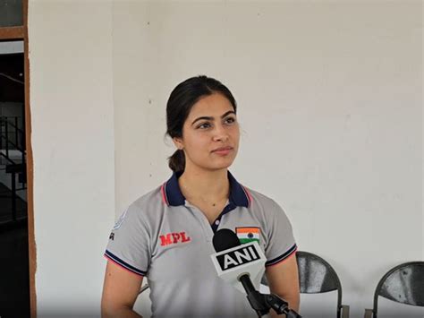 Will Leave No Stone Unturned Shooter Manu Bhaker Aims For Success