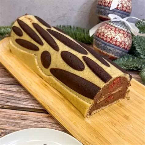 Bûche chocolat framboise Guy Demarle