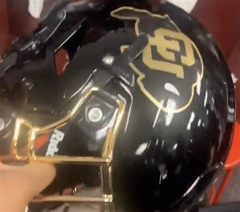 Football World Is Blown Away By Colorado S New Helmets The Spun