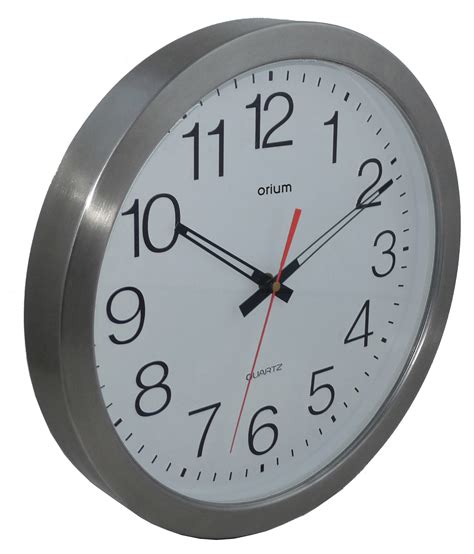 Orium Horloge Murale étanche En Inox Ø 35 Cm Cdiscount Maison