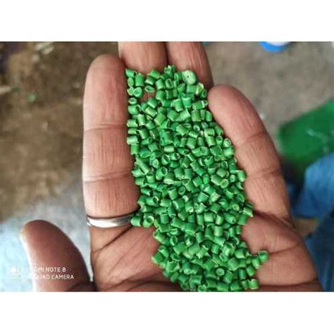 Hdpe Green Color Reprocessed Granules Grade Premium At Best Price In