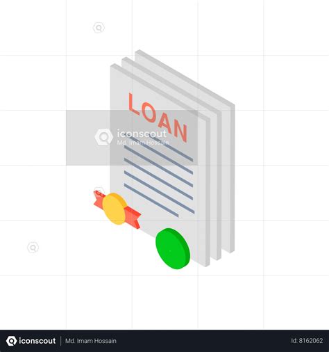 Loan Animated Icon Download In Json Lottie Or Mp4 Format