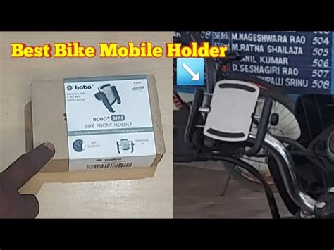 Bobo Bm Best Bike Mobile Holder Unboxing Review Youtube