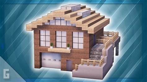 Minecraft How To Build A Town House Youtube