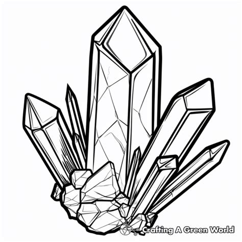 Gem Coloring Pages Free And Printable