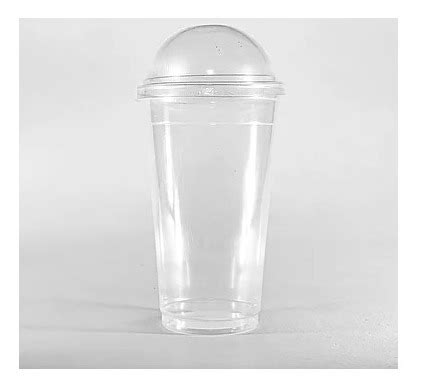 Vaso Frappe Descartable Cc Tapa Domo Batidos Jugos X U Mebuscar