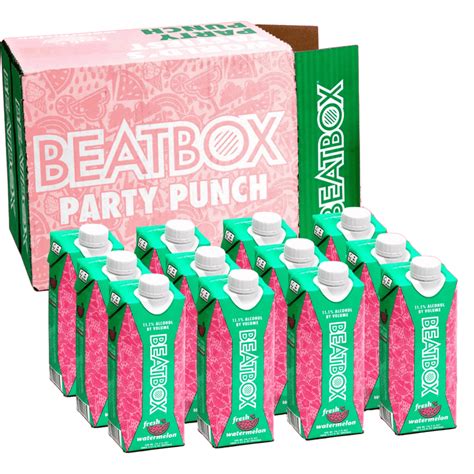 Beatbox Fresh Watermelon Hard Punch Alcohol Buy Beatbox Alcohol