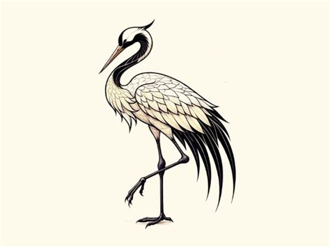 Japanese Crane Tattoo Meaning Grace And Beauty