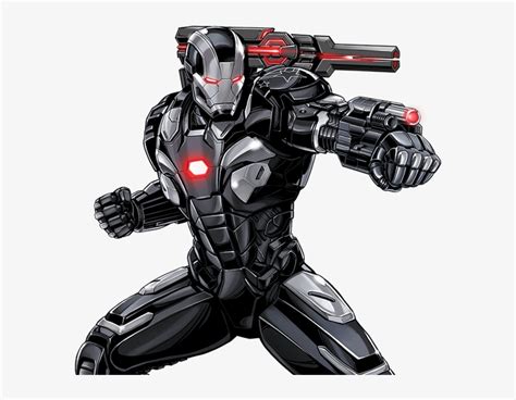 War Machine - War Machine Marvel Avengers Alliance 2 - Free Transparent ...