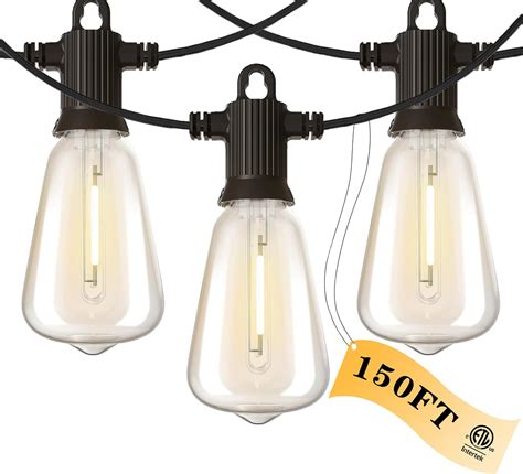 Guirlande Lumineuse D Ext Rieur De M Avec Ampoules Led Edison