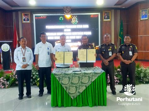 Perhutani Perhutani Banten Hadiri Acara Penandatanganan Nota