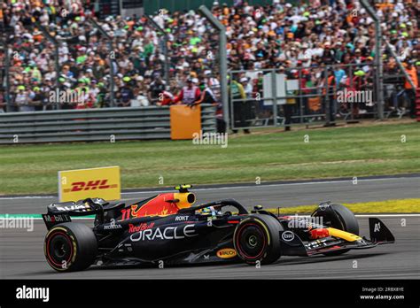 Sergio Perez Mex Redbull Racing Rb During Formula Aramco British