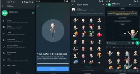 UPDATE Fitur WhatsApp Terbaru Kini Bisa Pakai Avatar Untuk Stiker