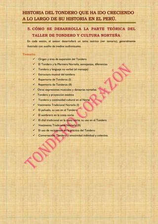 Historia Del Tondero Campos Albarran Claudia Pdf