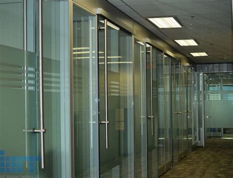 Frameless Glass Sliding Doors For Modular Office Partitions