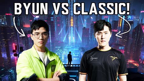 Starcraft Byun Vs Classic Esl Open Cup Korea Youtube