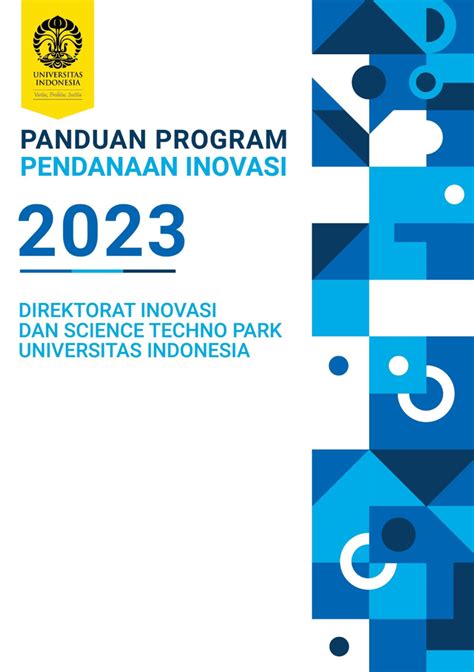 Panduan Program Pendanaan Inovasi UI 2023 Unit Wirausaha Dan Inovasi FT