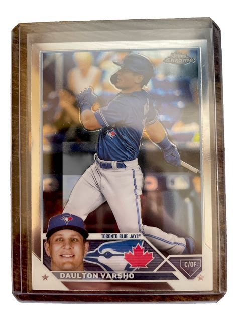 2023 Topps Chrome 33 Daulton Varsho Toronto Blue Jays Baseball Card EBay