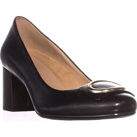 Naturalizer Womens Wright Leather Closed Toe Classic Pumps