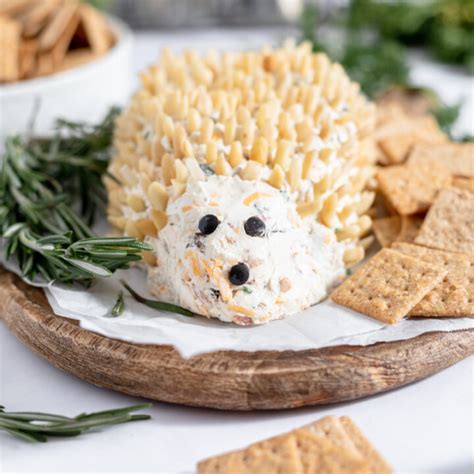 Hedgehog Cheeseball With Almonds Gf West Coast Kitchen Garden