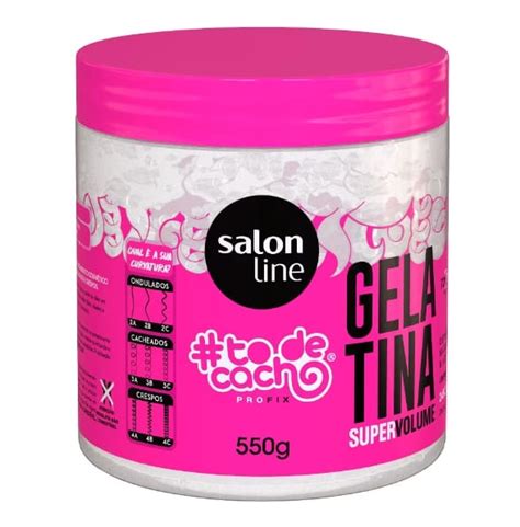 Gelatina Capilar Salon Line 550g Todecacho Super Volume CAPILAR