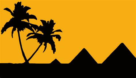 Pyramid Silhouette at GetDrawings | Free download