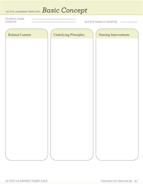 Basic Concept Template