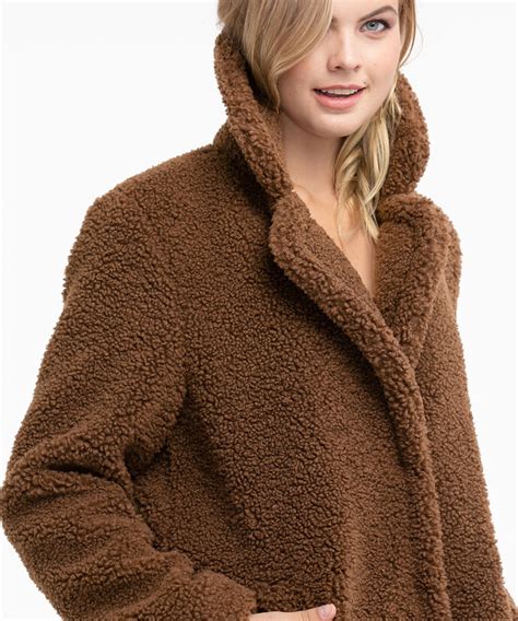 Teddy Bear Faux Fur Coat Rickis