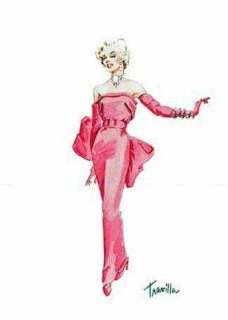 Pin By Juana Pineda On Vestidos Gentlemen Prefer Blondes Sketches