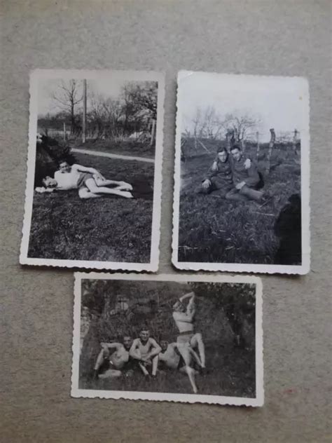 X Nackte Soldaten Nude Nackt Soldaten Akt Konvolut Lot X Original Fotos Eur Picclick De