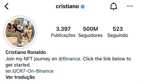 Cristiano Ronaldo Alcança Meio Bilhão De Seguidores No Instagram Celebridades Vogue