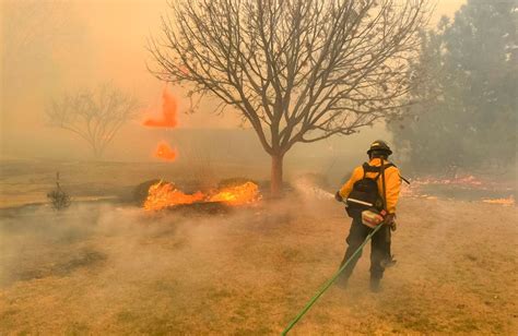 Texas In A State Of Emergency Due To The Second Largest Fire In Its History Pledge Times