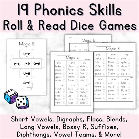 Silent E Free Printable Game With 90 Vce Words Literacy Learn