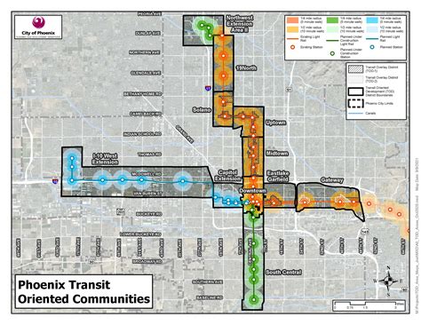 Phoenix Light Rail Extension Map Shelly Lighting