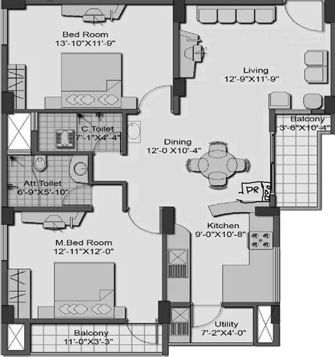 Vastu Plan Apartment Gharexpert