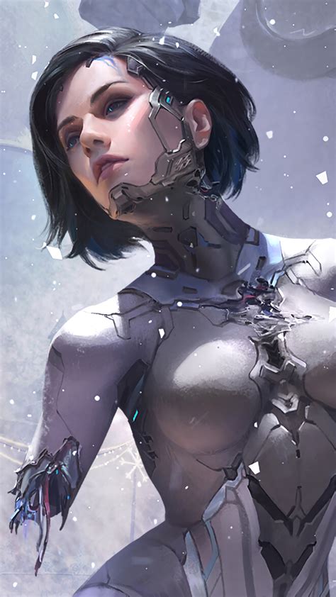 Alita Battle Angel 2019 Art 4k Hd Phone Wallpaper Rare Gallery