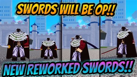 These Swords Will Get Reworked In The NEXT Blox Fruits UPDATE!!! - YouTube